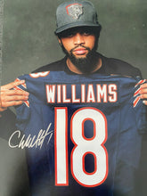 Chicago Bears Caleb Williams signed photo